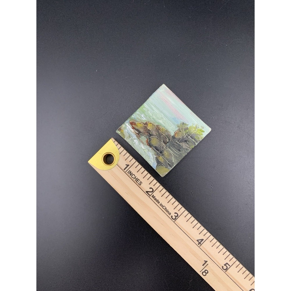 Joan Baker Miniature Oil Painting - Picture 6 of 11